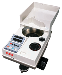 Semacon S-120 Portable Electric Coin Counter with Batching/Packaging/Offsorter