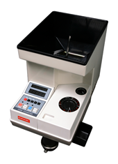 Semacon S-140 Electric Coin Counter with Batching/Packaging/Offsorter, Large Hopper