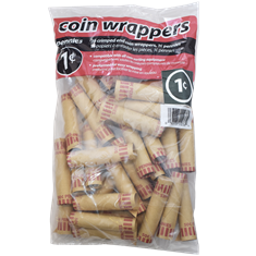 36 Penny Preformed Coin Wrappers