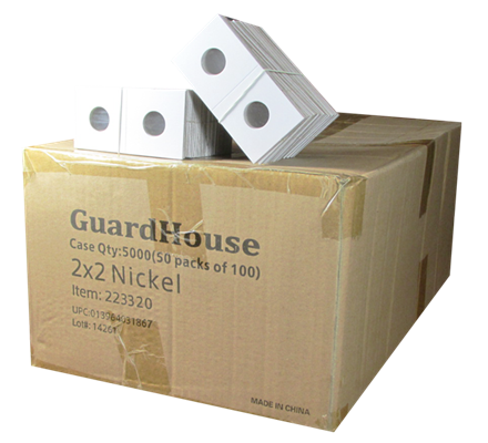 Guardhouse 2x2 Nickel - 100/Bundle