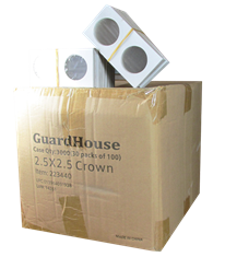 Guardhouse 2.5x2.5 Crown - 100/Bundle