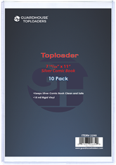 Comic Book Toploader - 7.5"x11"x5mm