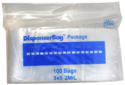 Zip Lock Bag - 3x5 (2 Mil)