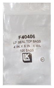 Zip Lock Bag - 4x6 (4 Mil)
