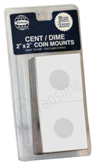 Whitman Paper Coin Mounts - Cent/Dime (Pack 35)
