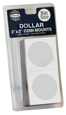 Whitman Paper Coin Mounts - Dollars (Pack 35)