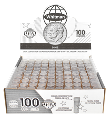 Round Coin Tube-Dime, 100/bx