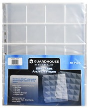 Guardhouse Shield 20 Pocket (10 pack) Polypropylene Pages