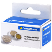 18mm - Coin Capsules (pack of 10)