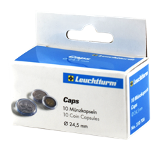 24.5mm - Coin Capsules (pack of 10)