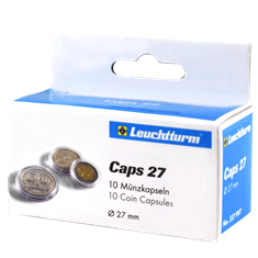 27mm - Coin Capsules (pack of 10)