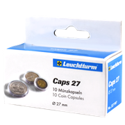 27mm - Coin Capsules (pack of 10)