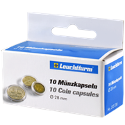 28mm - Coin Capsules (pack of 10)