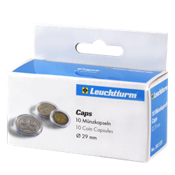 29mm - Coin Capsules (pack of 10)