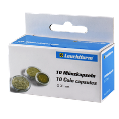 31mm - Coin Capsules (pack of 10)