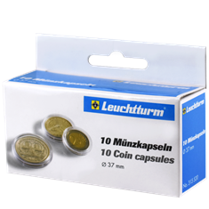 37mm - Coin Capsules (pack of 10)