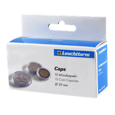 39mm - Coin Capsules (pack of 10)