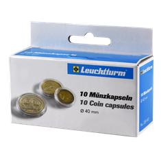 40mm - Coin Capsules (pack of 10)