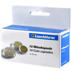 42mm - Coin Capsules (pack of 10)