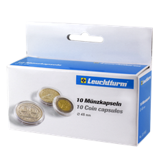 48mm - Coin Capsules (pack of 10)