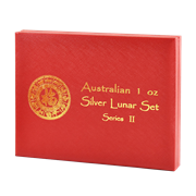 Australian 1 oz Silver Lunar II Set