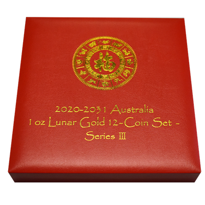 Australian 1oz Gold Lunar III Set
