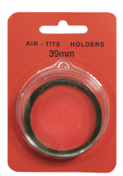 Air Tite 39mm Retail Package Holders - Holiday Ornament Green
