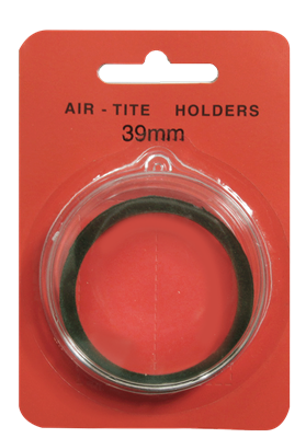 Air Tite 39mm Retail Package Holders - Holiday Ornament Green