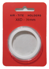 Air Tite Ring Fit High Relief 39mm Retail Package Holders - Model X6D