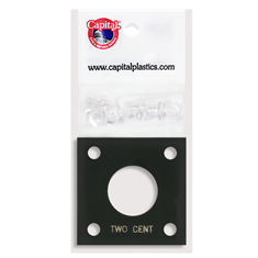 Capital Plastics 144 Coin Holder - Two Cent