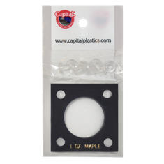 Capital Plastics 144 Coin Holder - 1 oz. Maple