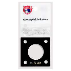 Capital Plastics 144 Coin Holder - 1/2 oz. Panda