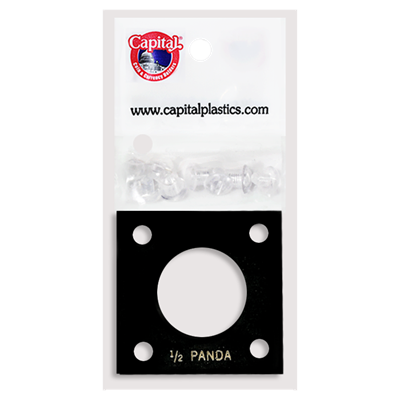 Capital Plastics 144 Coin Holder - 1/2 oz. Panda