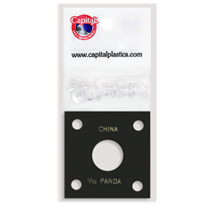Capital Plastics 144 Coin Holder - 1/10 oz. Panda