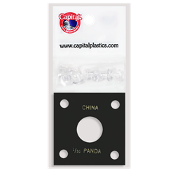 Capital Plastics 144 Coin Holder - 1/10 oz. Panda