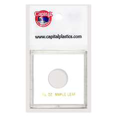 Capital Plastics Krown Coin Holder - 1/4 oz. Maple