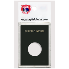 Capital Plastics Caps Coin Holder - Buffalo Nickel