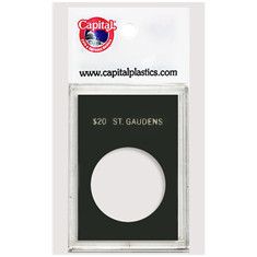 Capital Plastics Caps Coin Holder - St. Gaudens $20