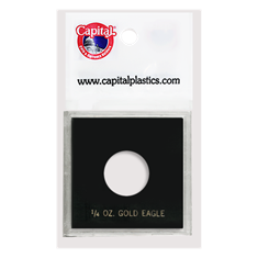 Capital Plastics Caps Coin Holder - 1/4 oz. Eagle