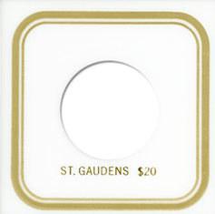 Capital Plastics VPX Coin Holder - St. Gaudens $20