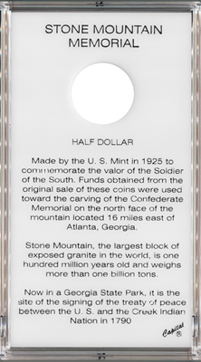 Stone Mountain Commemorative Half Dollar
