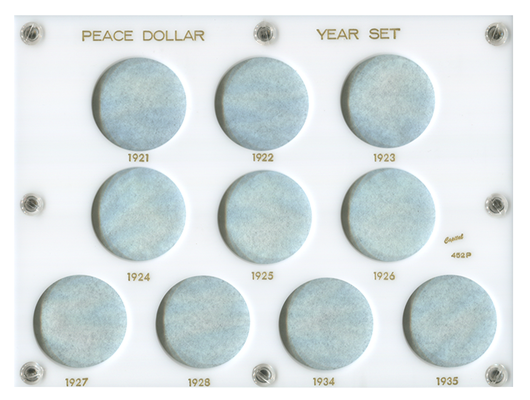 Peace Dollar Year Set 1921-1935