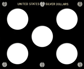 U.S. Silver Dollars - NO OTHER PRINT