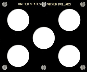 U.S. Silver Dollars - NO OTHER PRINT