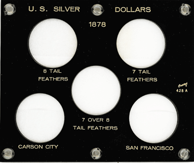U.S. Silver Dollars of 1878