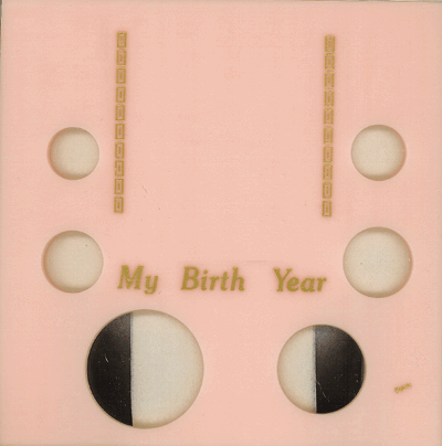 My Birth Year (ASE$, .50, .25, .10, .05, .01)Pink