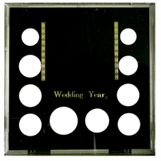 Wedding Year (Small $, .50, 5 Quarters, .10, .05, .01)
