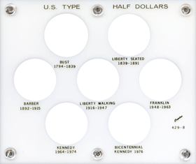 U.S. Type Half Dollars