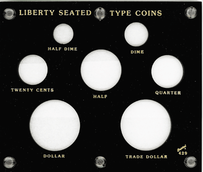 U.S. Liberty Seated Type Coins