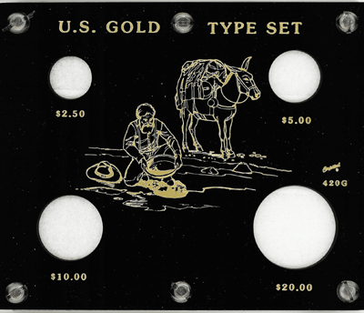 U.S. Gold Type Set (415 with illustration)